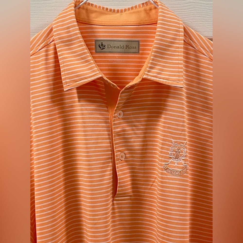 Donald Ross/ St. Andrews Golf Shirt/ Large